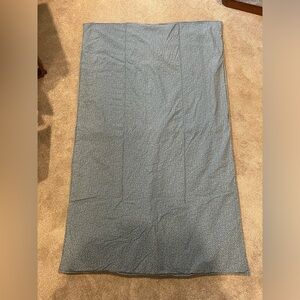 Handmade vintage quilted reversible travel blanket pillow quillow